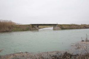 Kis-Koppány-patak felújítandó üzemi hídja